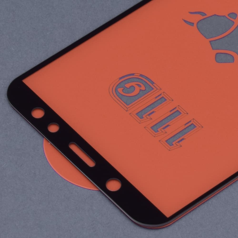 Techsuit 111D Full Cover Full Glue Sklo Samsung Galaxy A6 2018 Černá - náhled 3