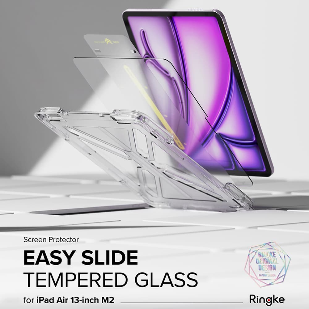Ringke Easy Slide tvrzené sklo pro iPad Air 13 2024 2025 čiré - náhled 3