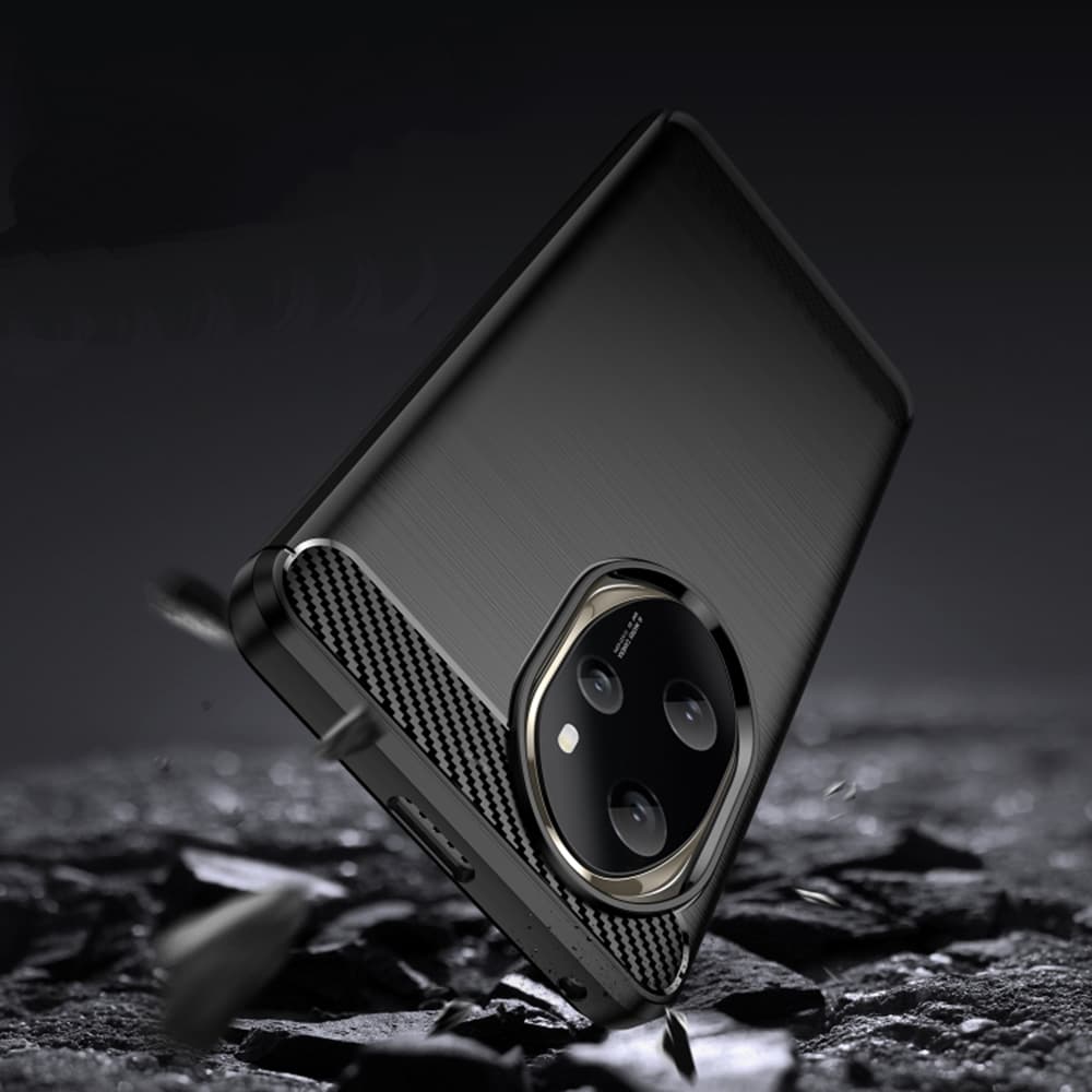 Techsuit Karbon Silikon Honor 200 Pro Černý - náhled 3