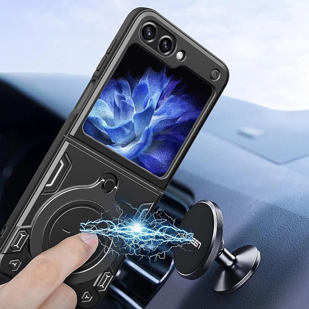 Techsuit CamGuard Pro Samsung Galaxy Z Flip6 Flip7 FE Černá - náhled 3