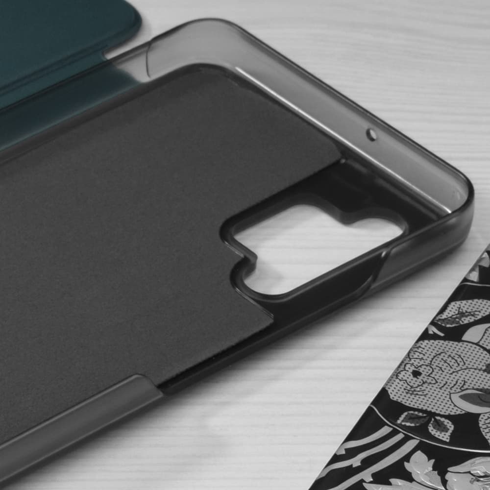 Techsuit eFold Series pouzdro Samsung Galaxy A32 4G Tmavě zelená - náhled 3