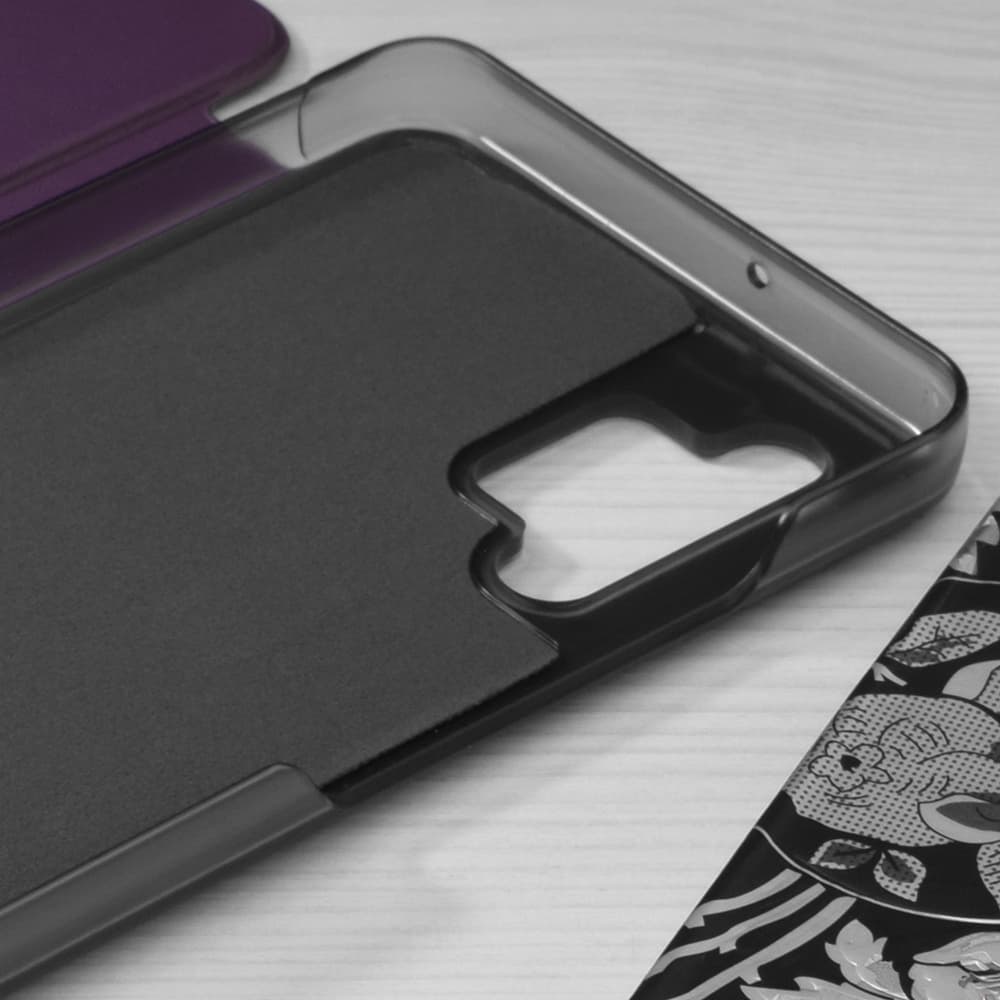 Techsuit eFold Series Pouzdro pro Samsung Galaxy A32 4G Fialová - náhled 3
