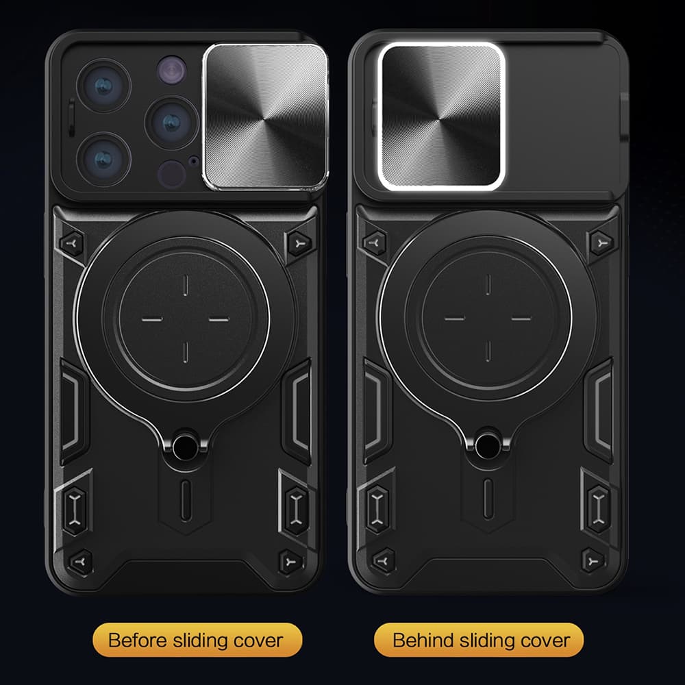 Techsuit CamGuard Pro iPhone 16 Pro Max Červená - náhled 3
