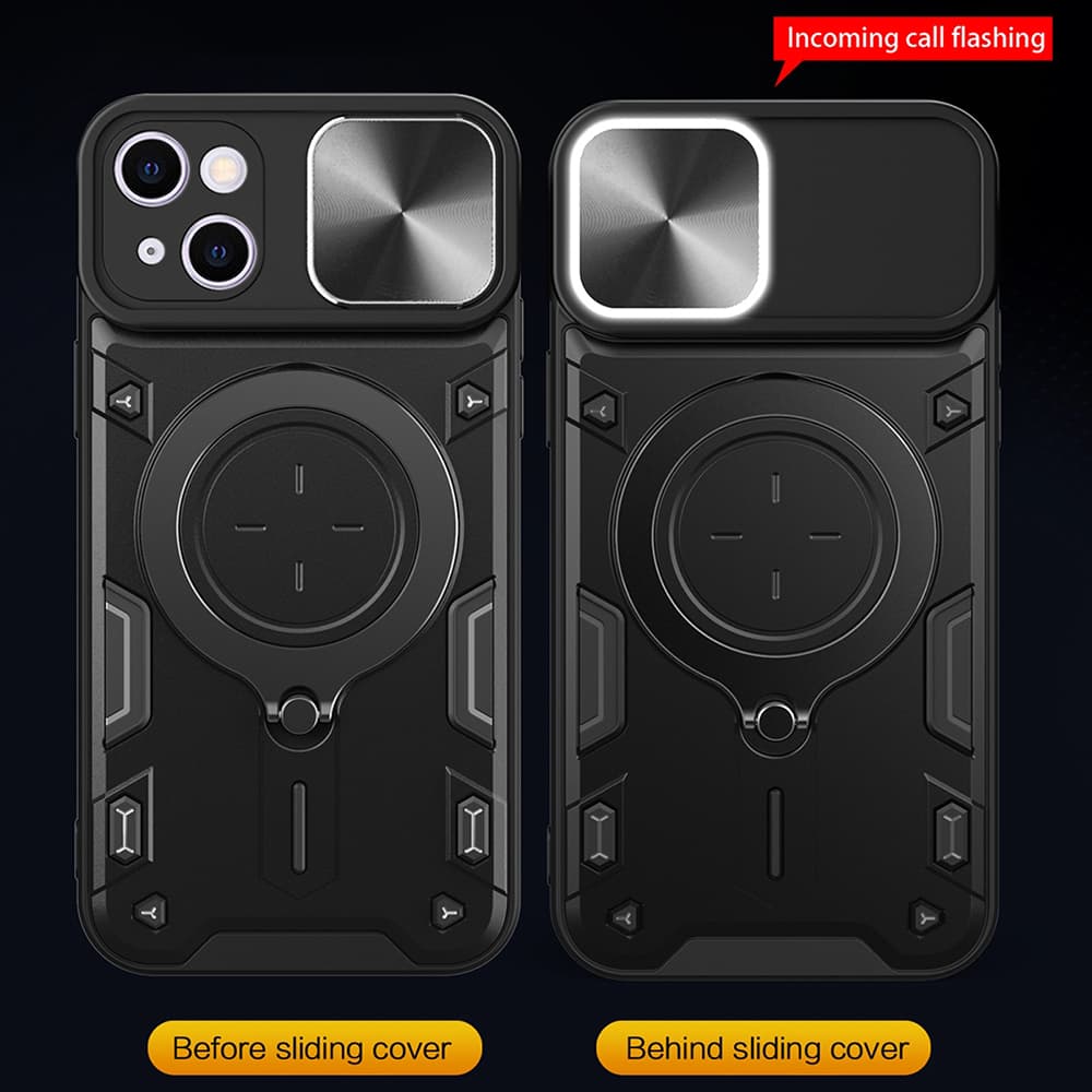 Techsuit CamGuard Pro iPhone 16 Plus Červený - náhled 3