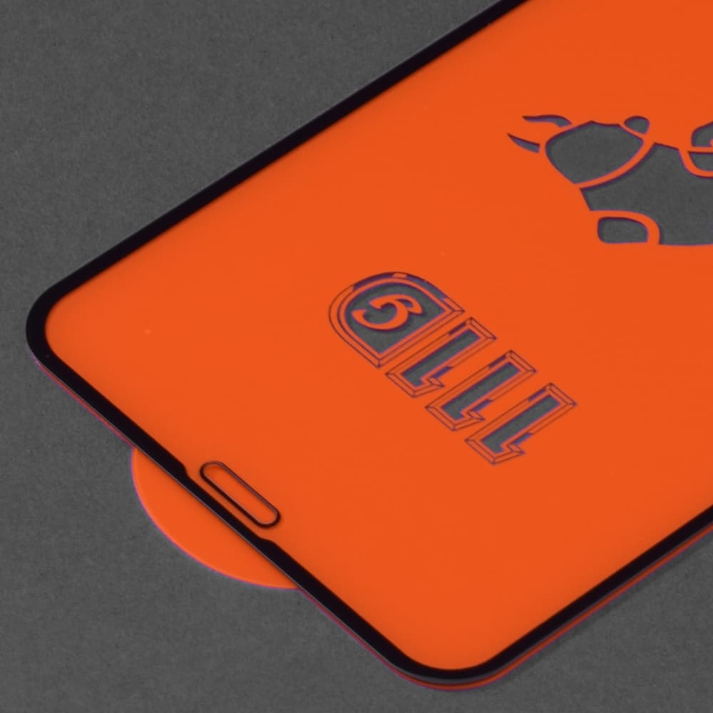 Techsuit 111D Celoplošné Lepené Sklo iPhone X XS 11 Pro Černé - náhled 3