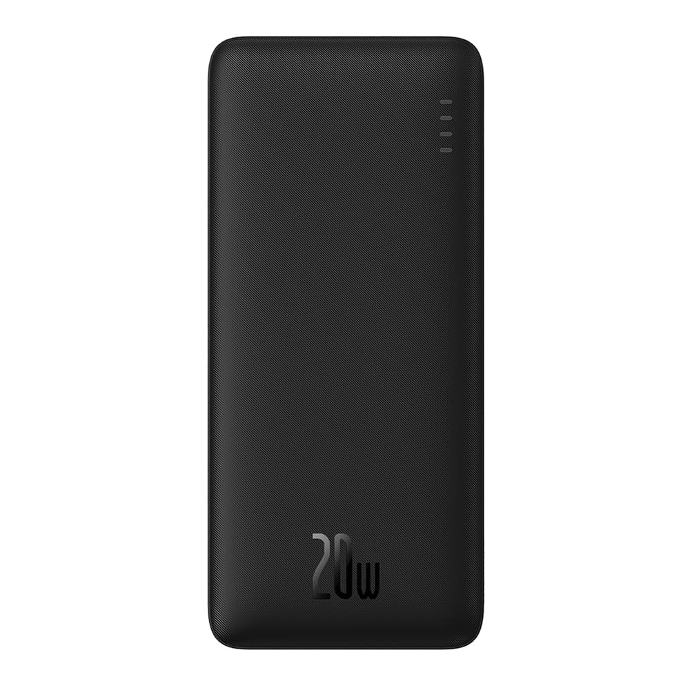 Baseus Power Bank Airpow 10000mAh 20W černá s kabelem TypeC - náhled 3