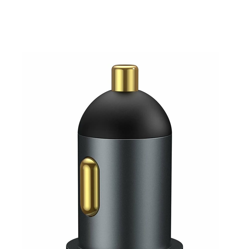 Baseus Autonabíječka s CL rozšířením USB-A Type-C 120W šedá - náhled 3