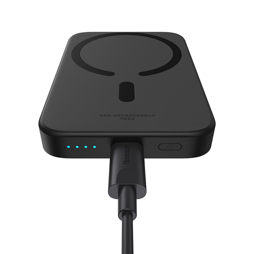 Baseus Power Bank Mini Air MagSafe 20W 6000mAh Černá - náhled 3