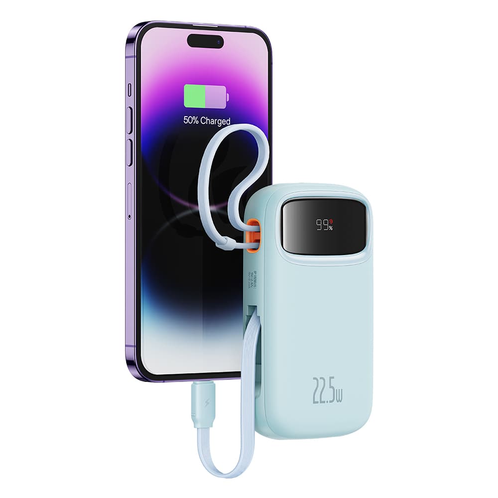 Baseus Qpow Pro+ Power Bank 10000mAh 22.5W Lightning - náhled 3
