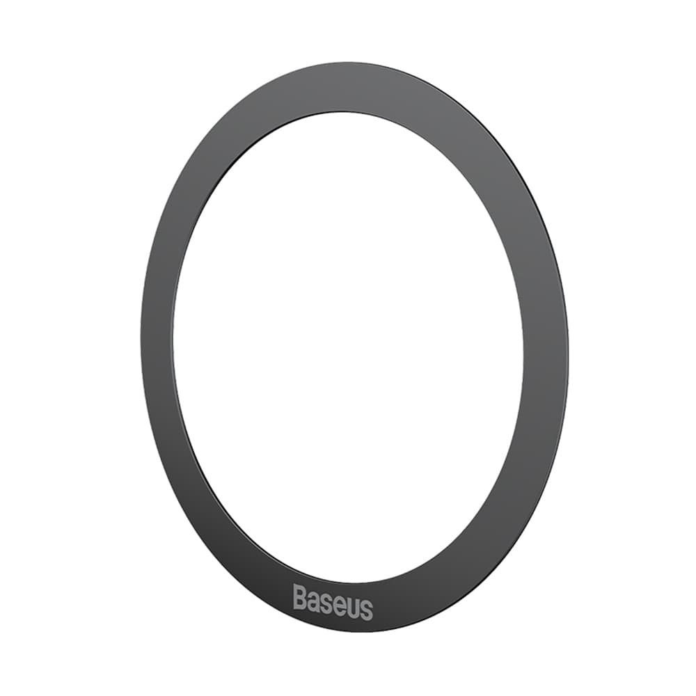Baseus - (balení 2 ks) magnetický kroužek Metal Ring Series (PCCH000001) - univerzální kroužek na telefon pro Samsung, iPhone - černý - náhled 3