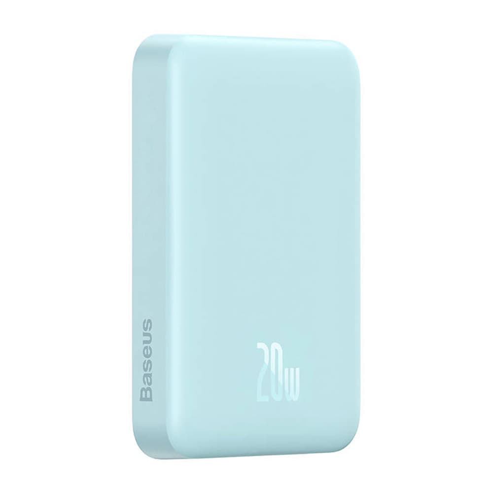Baseus Power Bank Magnetic Mini 10000mAh 20W s kabelem USB-C modrá - náhled 3