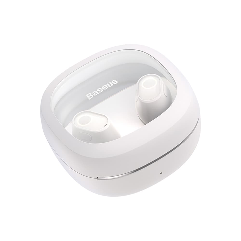 Baseus WM02+ Sluchátka TWS Bluetooth V5.3 Creamy White - náhled 3