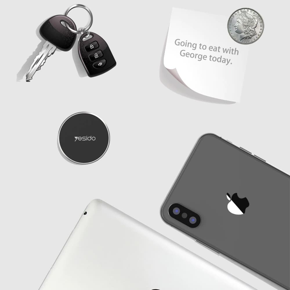 Yesido Držák do auta C38 Magnetický úchyt na palubní desku Černý - náhled 3