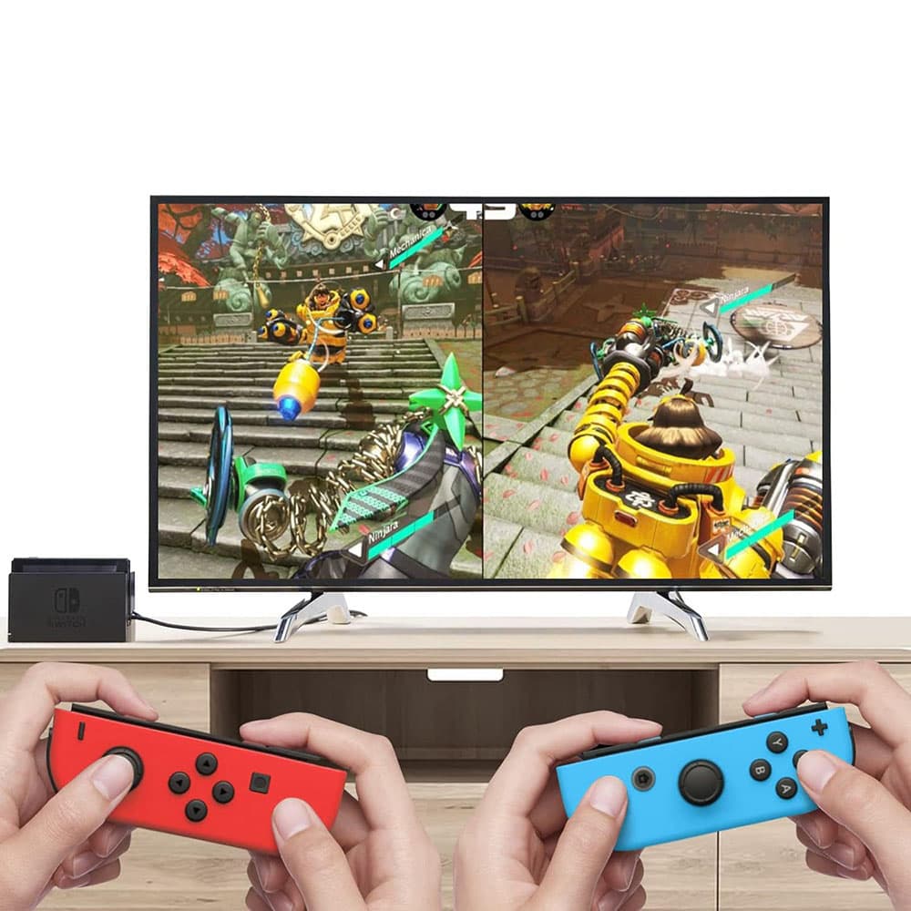 Bezdrátový ovladač Techsuit Switch červenomodrý - náhled 3