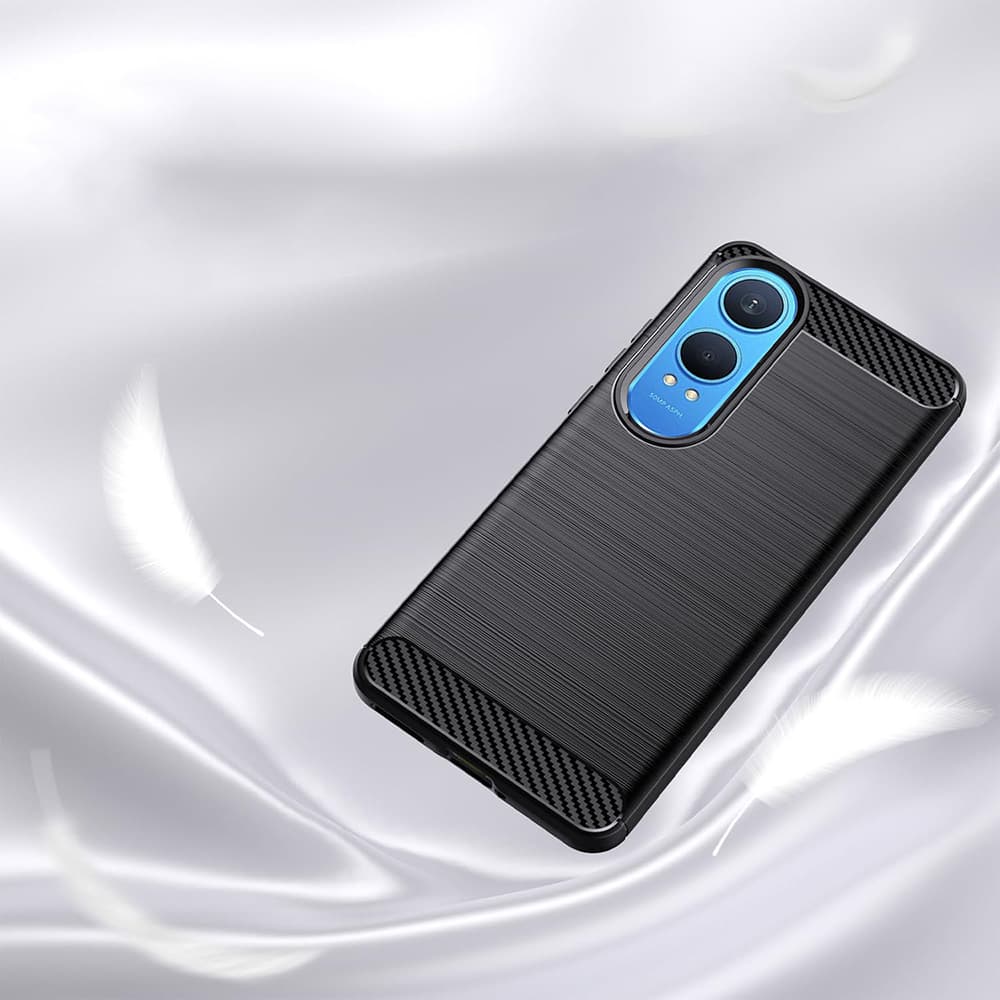 Techsuit Carbon Silicone pouzdro OnePlus Nord CE4 Lite Black - náhled 3