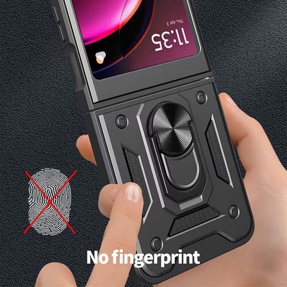 Techsuit CamShield Series kryt Motorola Razr 50 60 černý - náhled 3