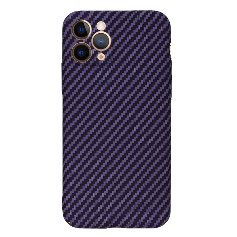 Techsuit Karbonitové pouzdro iPhone 11 Pro Fialové - náhled 3