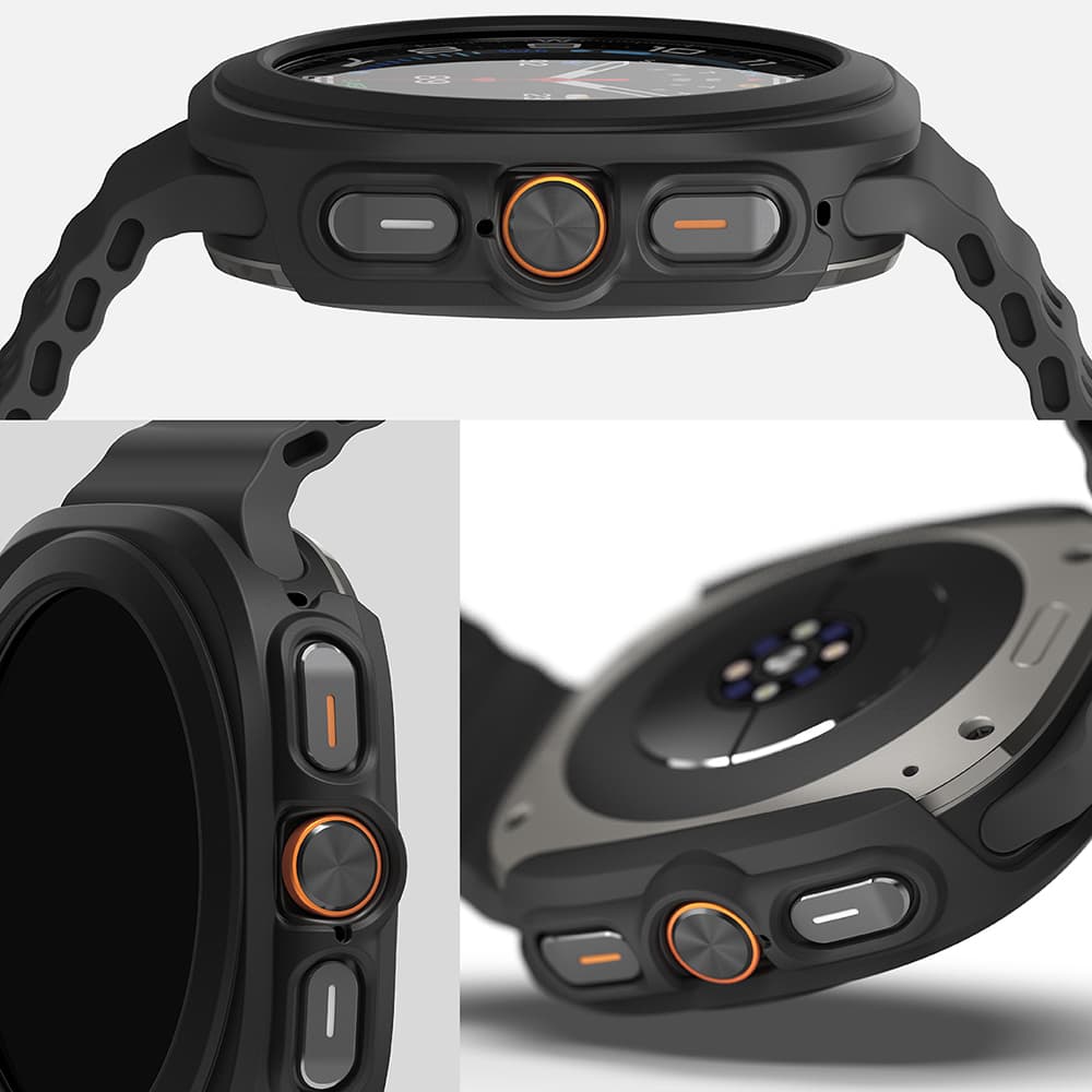 Ringke Slim + Ochranná fólie Samsung Galaxy Watch Ultra 47mm Matná černá - náhled 3