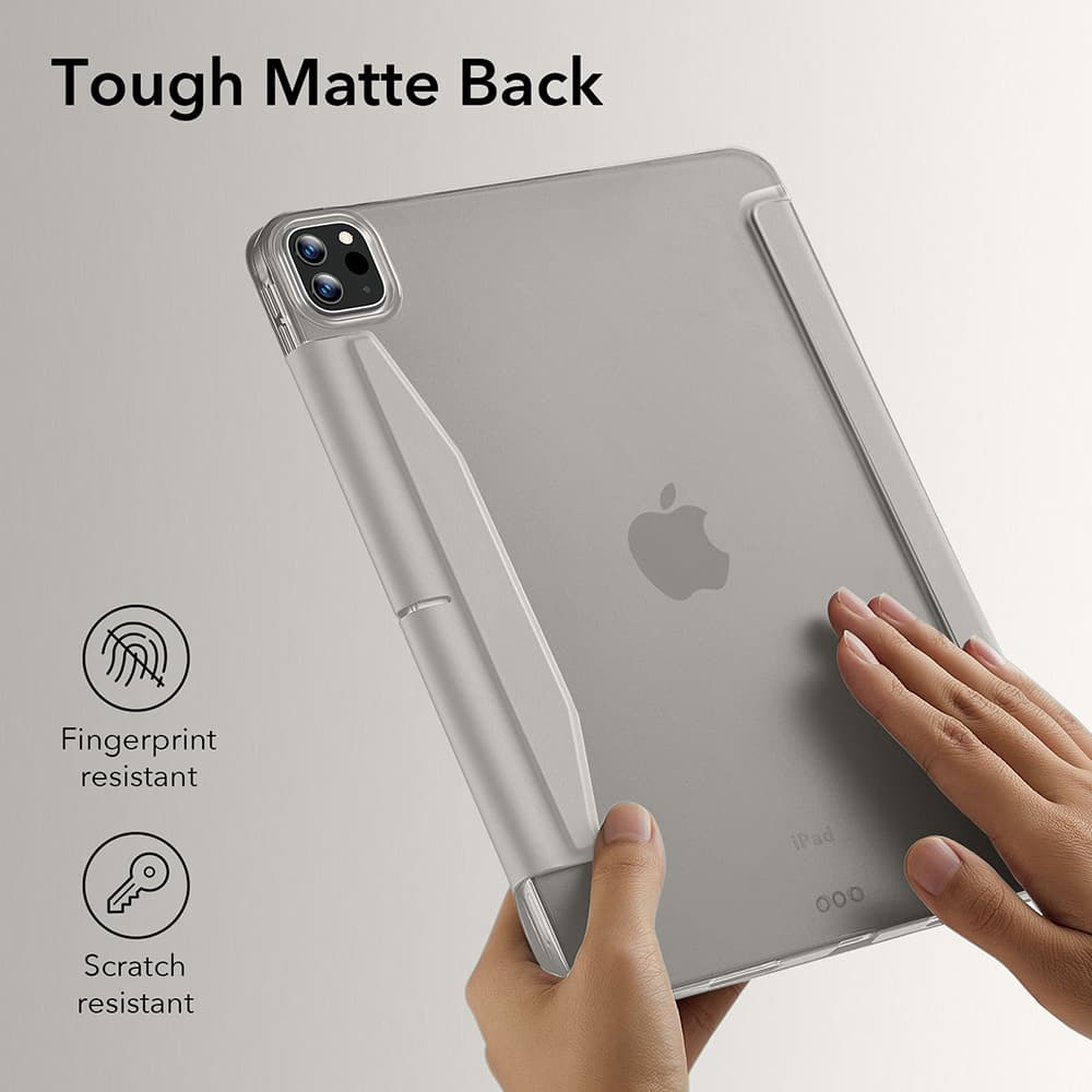 ESR Ascend Trifold iPad Pro 13 2024 2025 Šedý - náhled 3