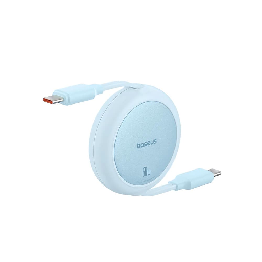 Baseus Free2Pull Mini Type-C na Type-C 60W 1m Galaxy Blue - náhled 3