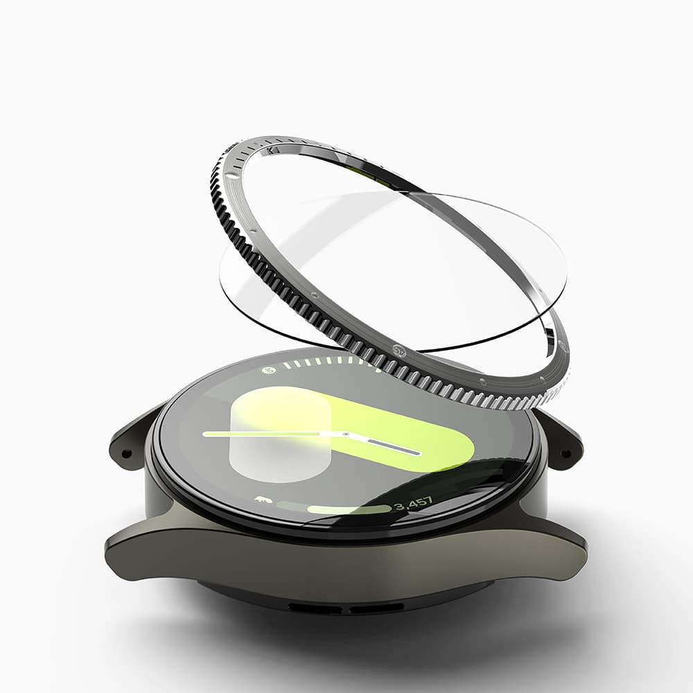 Ringke Bezel Samsung Galaxy Watch7 40mm Silver Pattern7 - náhled 3