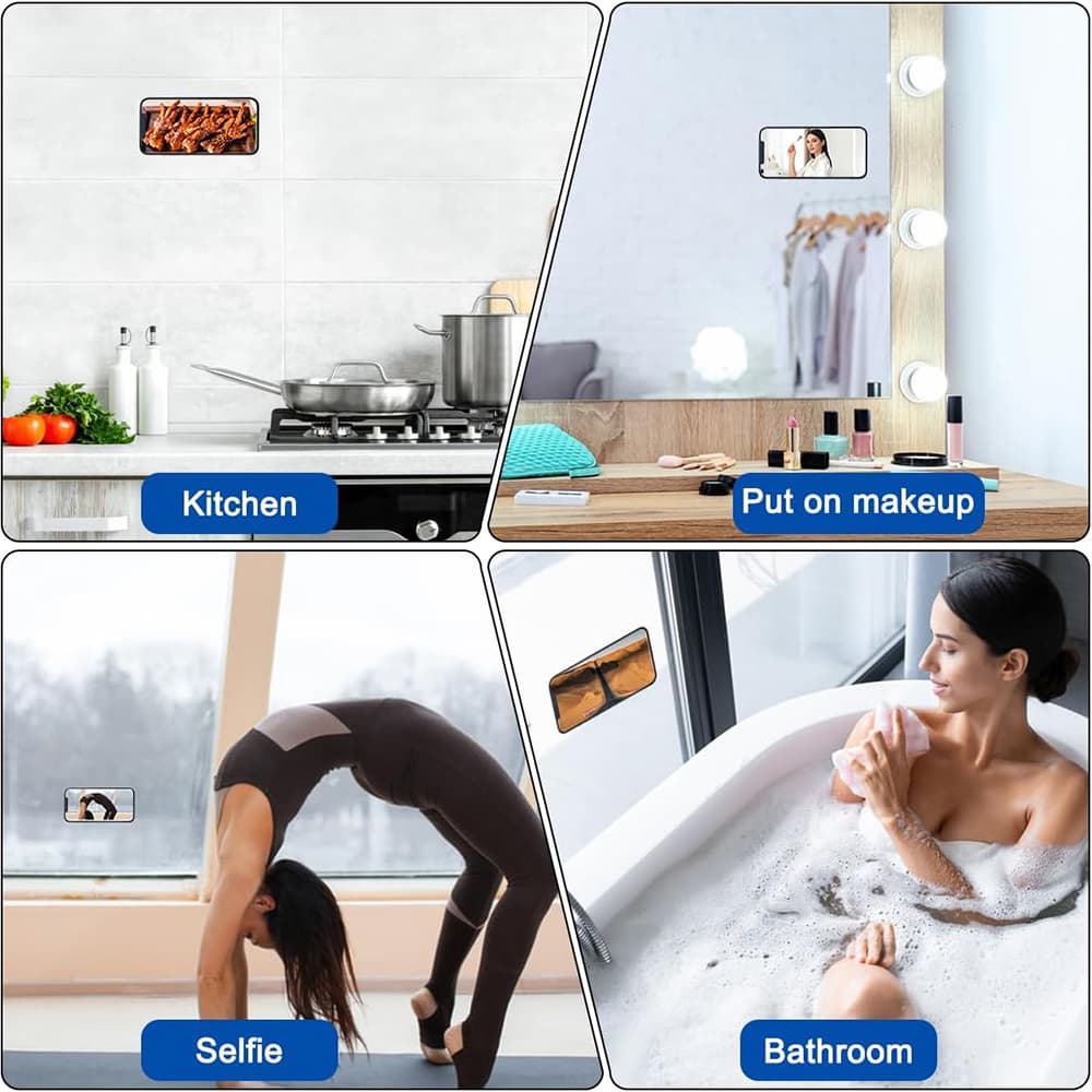 Techsuit Phone Holder ST-PAD sací podložka na selfie šedá - náhled 3