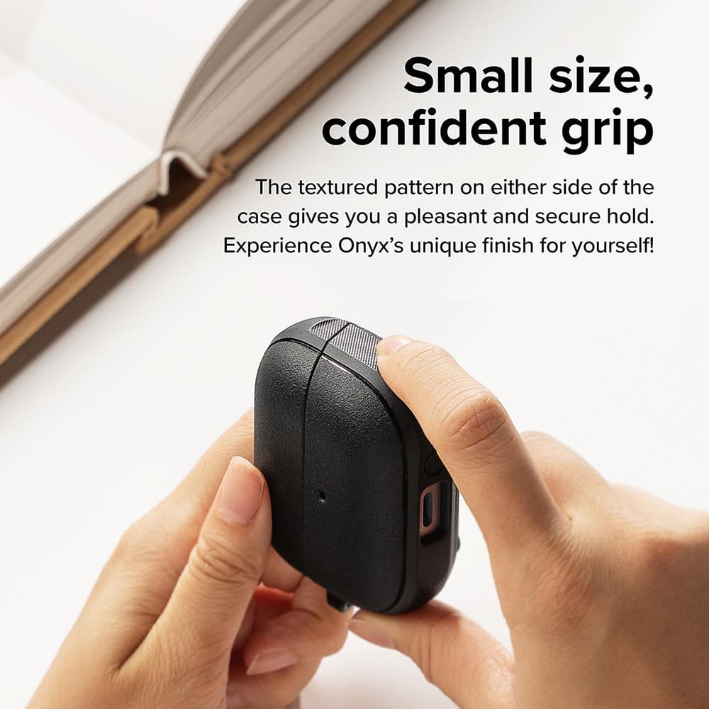 Ringke ochranné pouzdro Onyx Magnetic pro Samsung Galaxy Buds 3 3 Pro černé - náhled 3