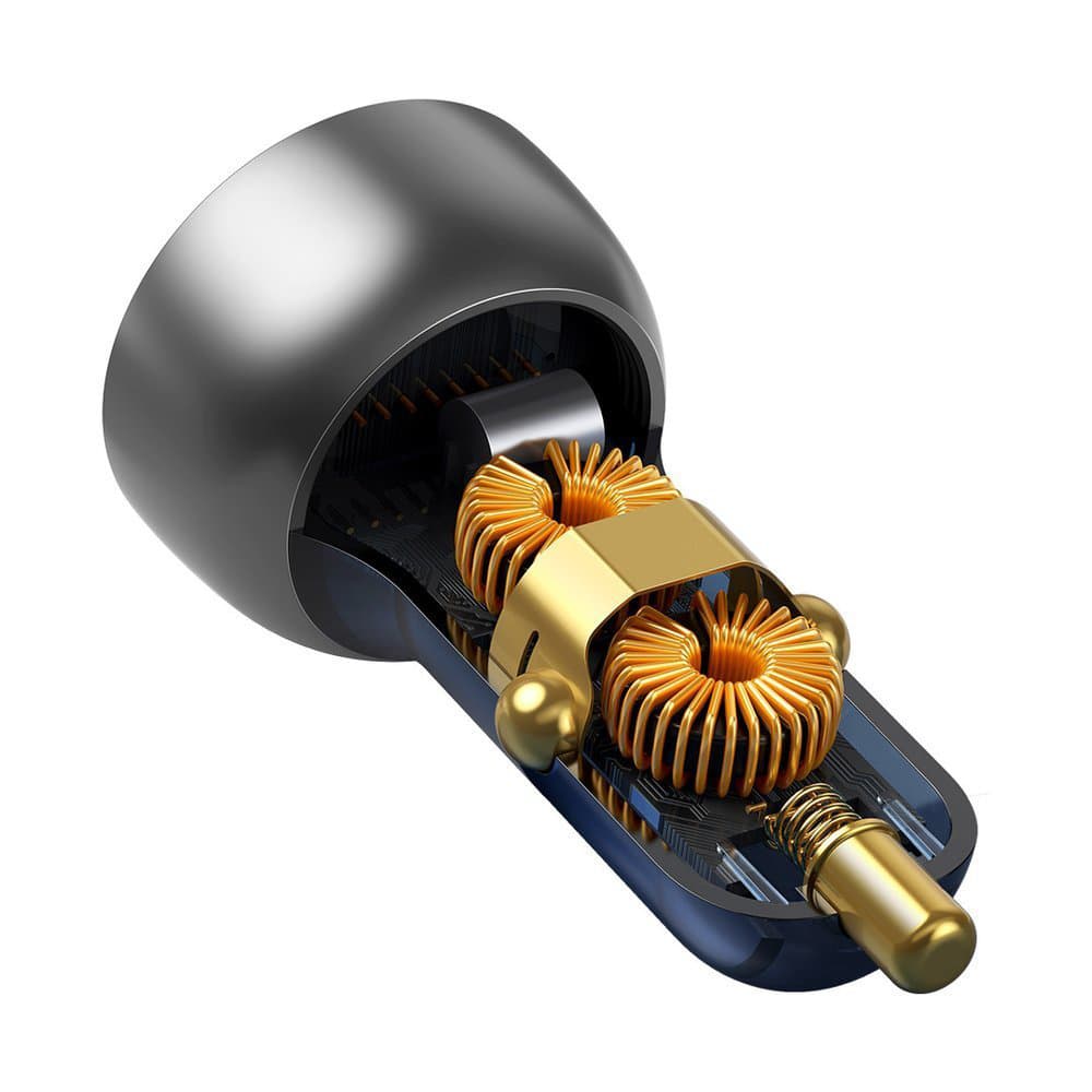 Baseus Nabíječka do auta CCKX-C0A s digitálním displejem PD65W QC4.0 - náhled 2
