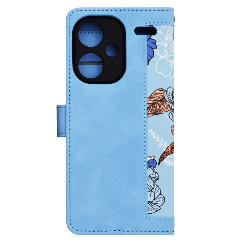 Techsuit FlipCraft obal Xiaomi Redmi Note 13 Pro+ 5G Modrá - náhled 3