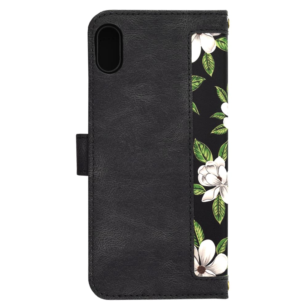 Flipové pouzdro Techsuit FlipCraft iPhone XS Max Flowers of the Dawn - náhled 3