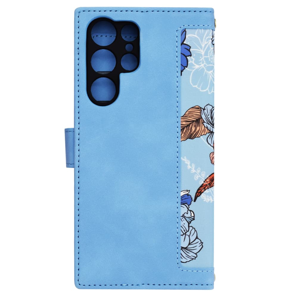 Techsuit FlipCraft Samsung Galaxy S24 Ultra sytě modrá - náhled 3