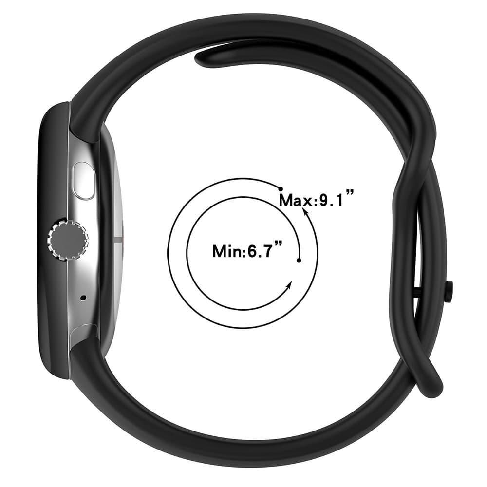 Techsuit řemínek Google Pixel Watch Watch 2 Watch 3 41mm světle růžová - náhled 3
