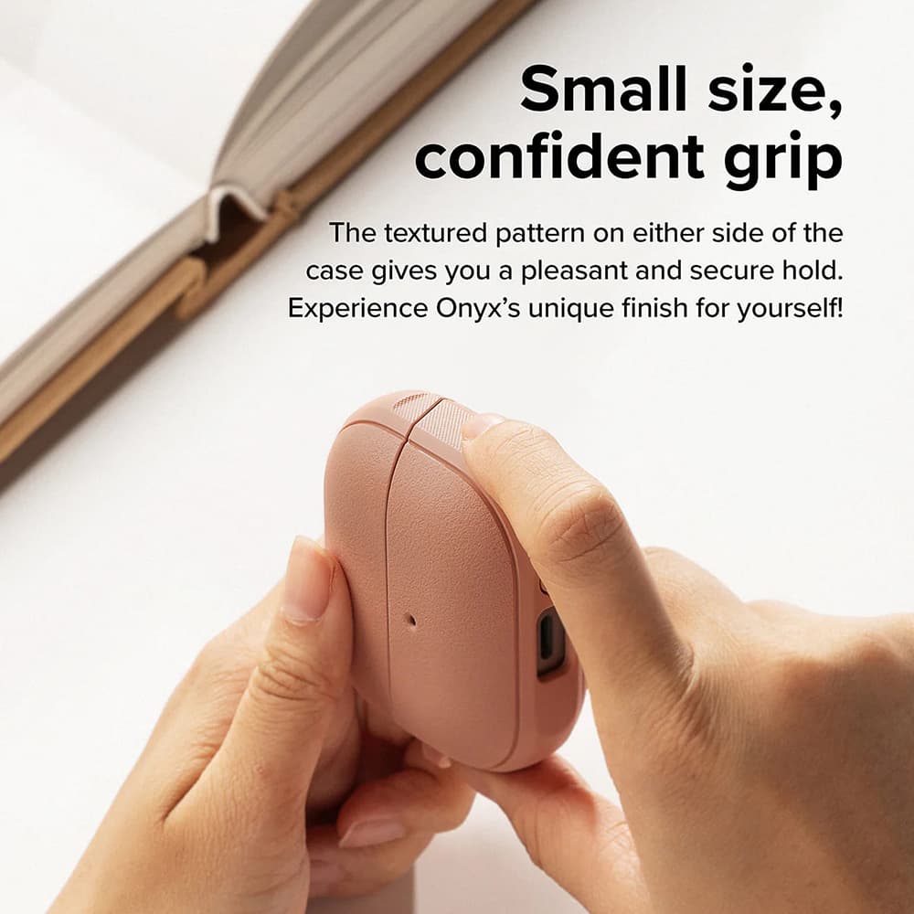 Kryt Ringke Protection Onyx Magnetic pro Samsung Galaxy Buds 3/3 Pro Korálová - náhled 3