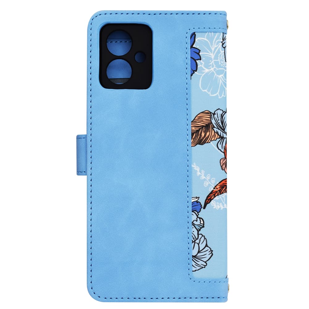 Techsuit FlipCraft Motorola Moto G14 Zářivě modrá - náhled 3