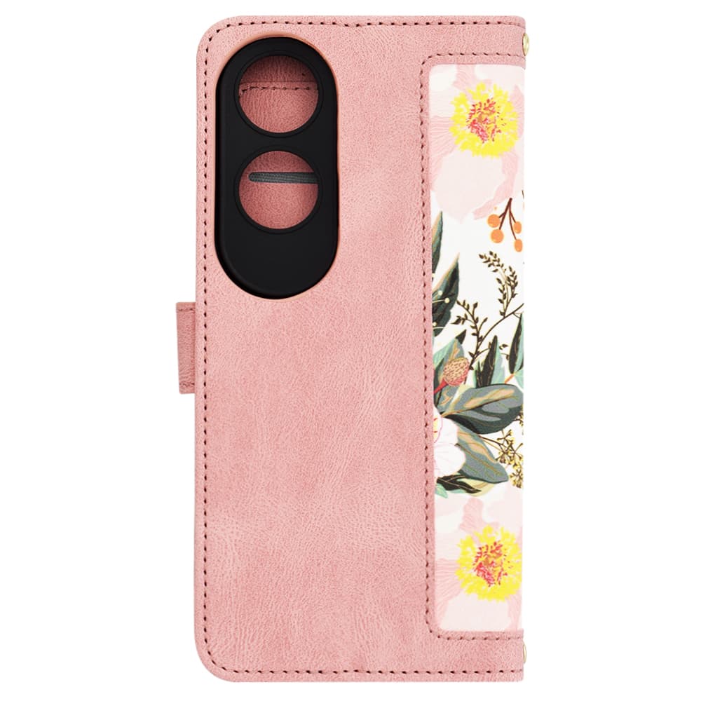 Techsuit Flipové pouzdro Oppo A60 4G Sladká růžová - náhled 3