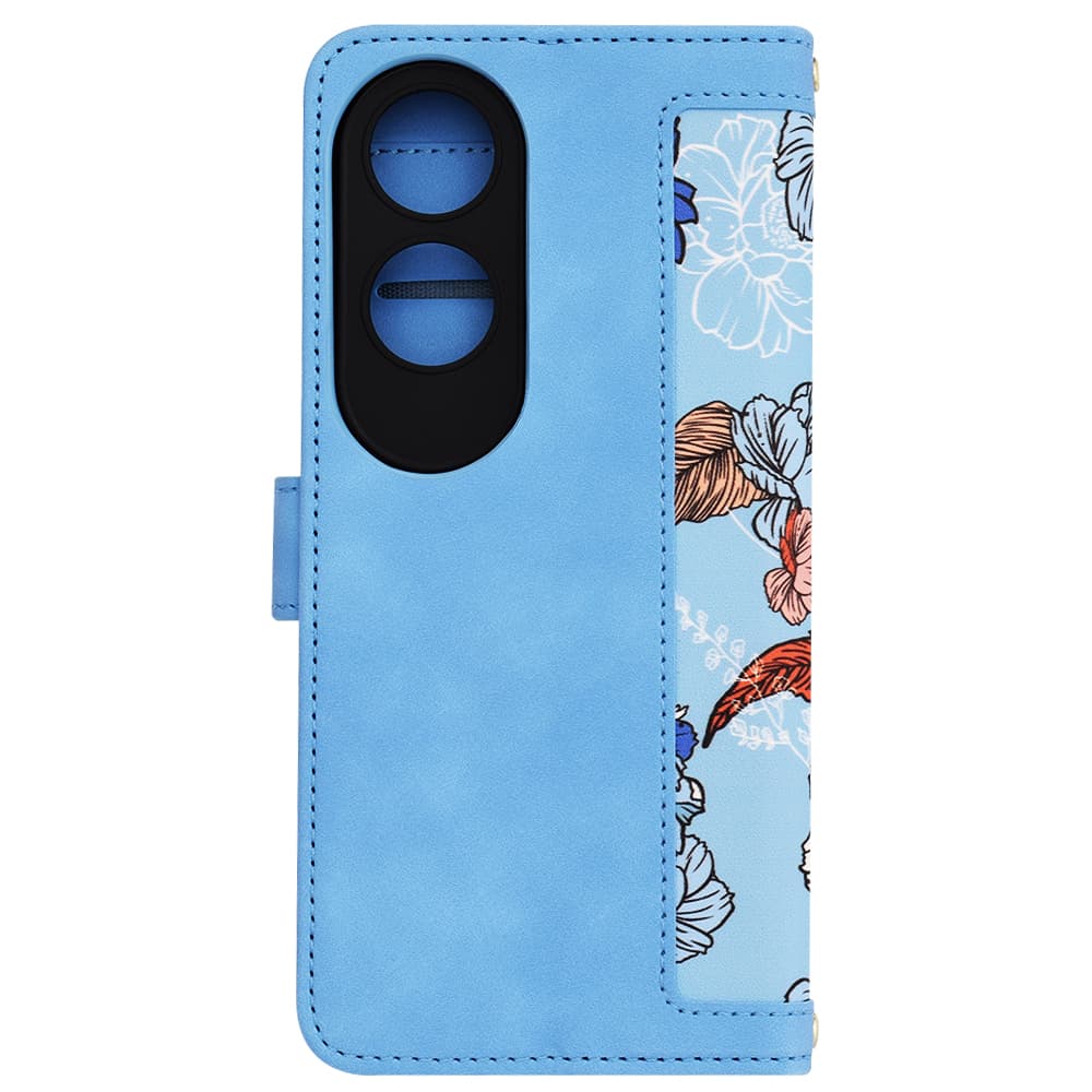 Techsuit FlipCraft kryt Oppo A60 4G Živá modrá - náhled 3