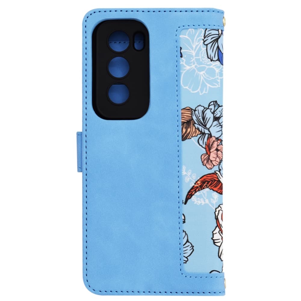 Techsuit FlipCraft Oppo Reno12 Zářivě modrá - náhled 3