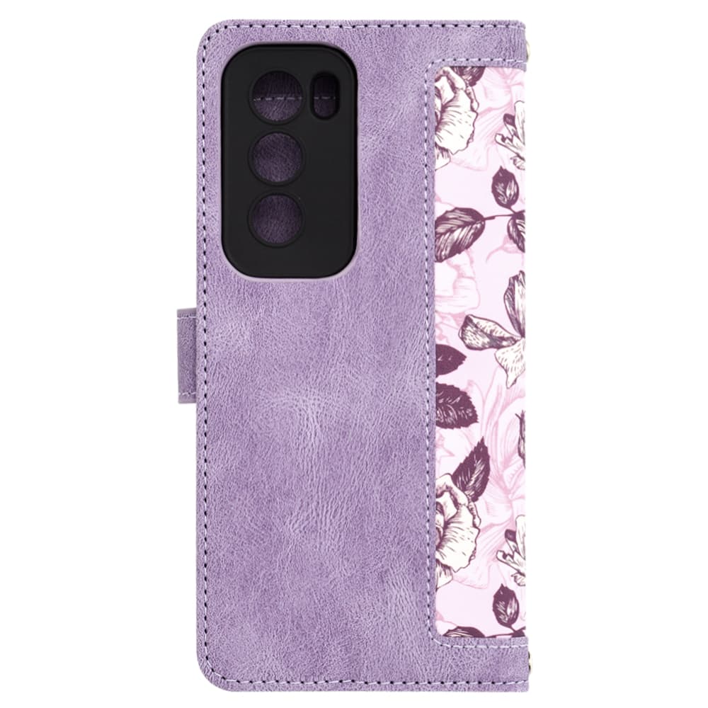 Techsuit FlipCraft Oppo Reno12 Tajemná Fialová - náhled 3