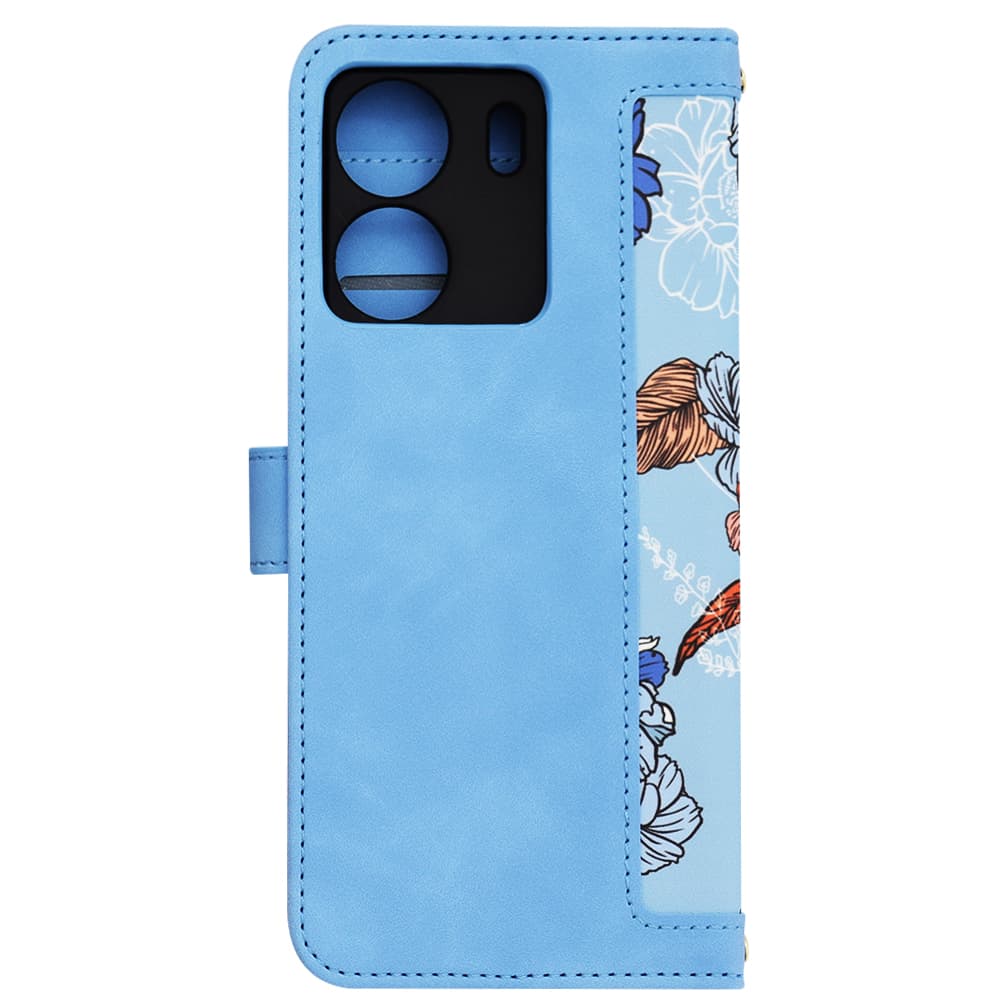 Techsuit FlipCraft Xiaomi Redmi 13C 4G Poco C65 Modrá - náhled 3