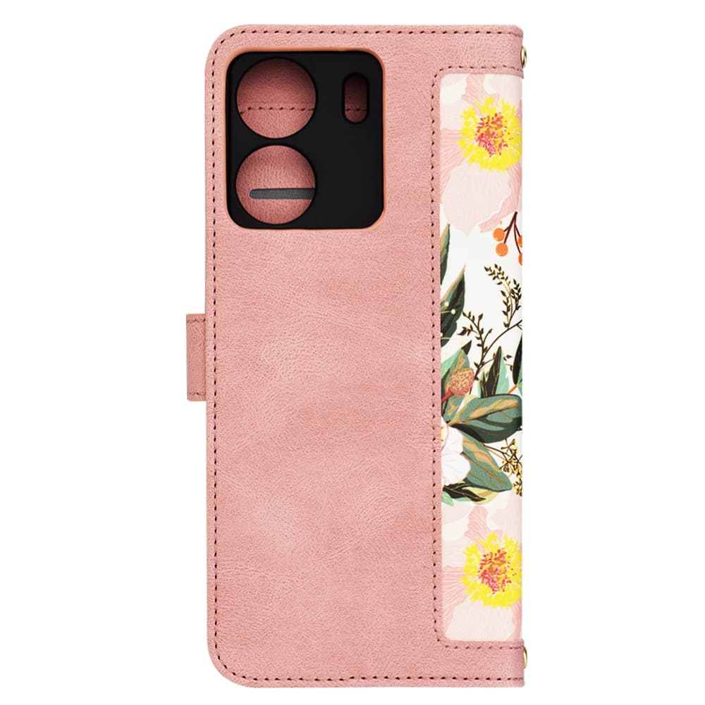 Techsuit FlipCraft Xiaomi Redmi 13C 4G Poco C65 růžový - náhled 3