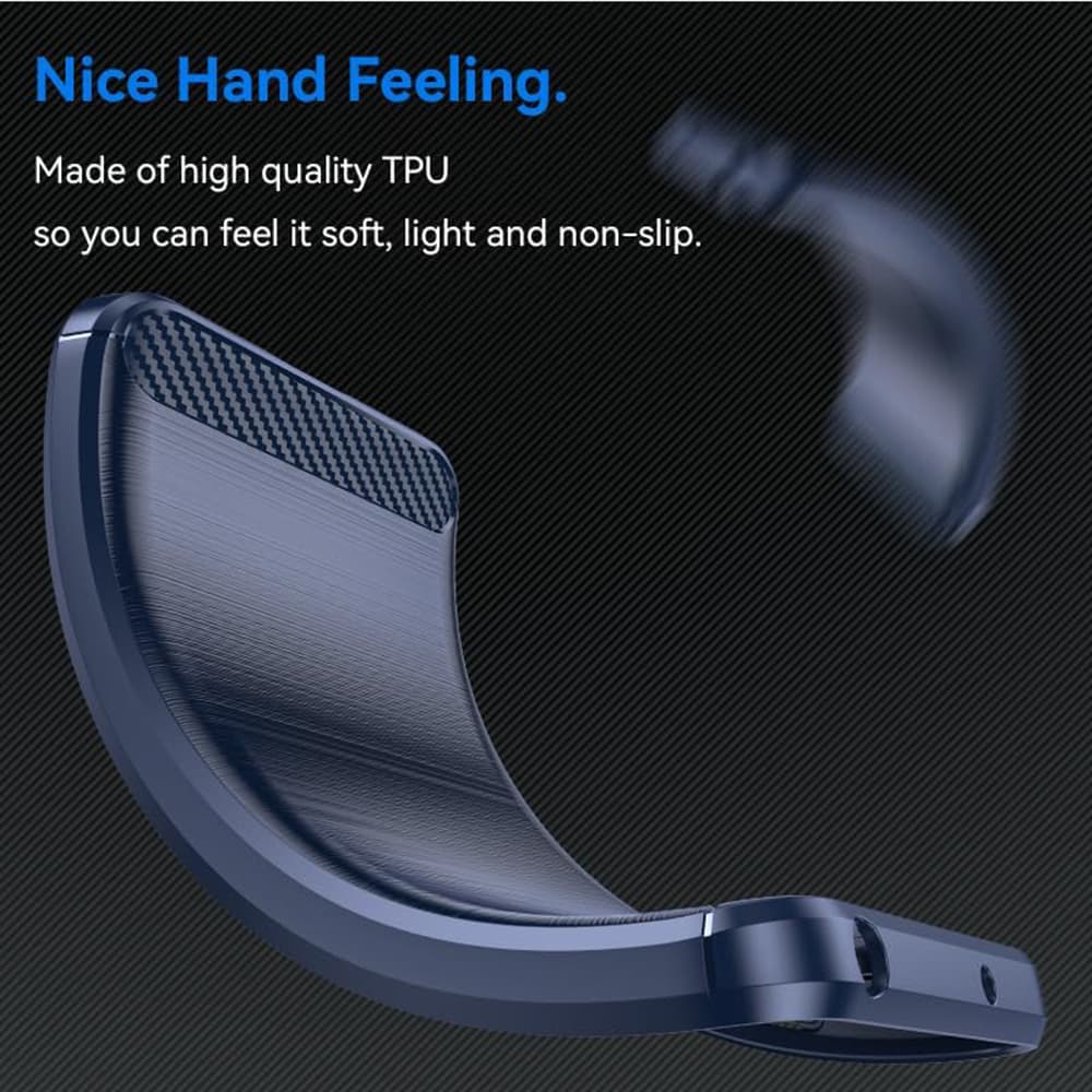 Techsuit silikonové pouzdro pro Oppo Reno12 F Reno12 FS modré - náhled 3