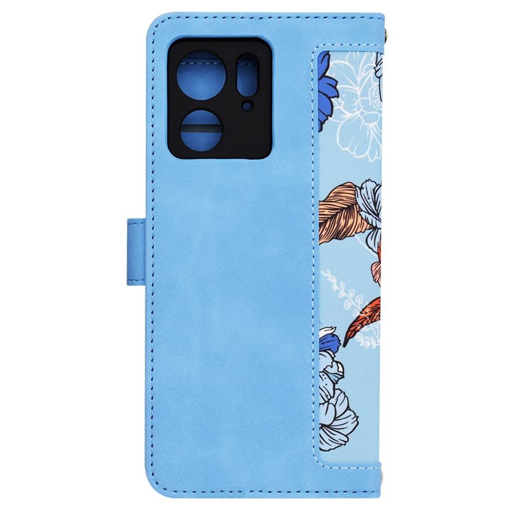 Techsuit FlipCraft kryt Motorola Edge 40 (2023) Vibrant Blue - náhled 3