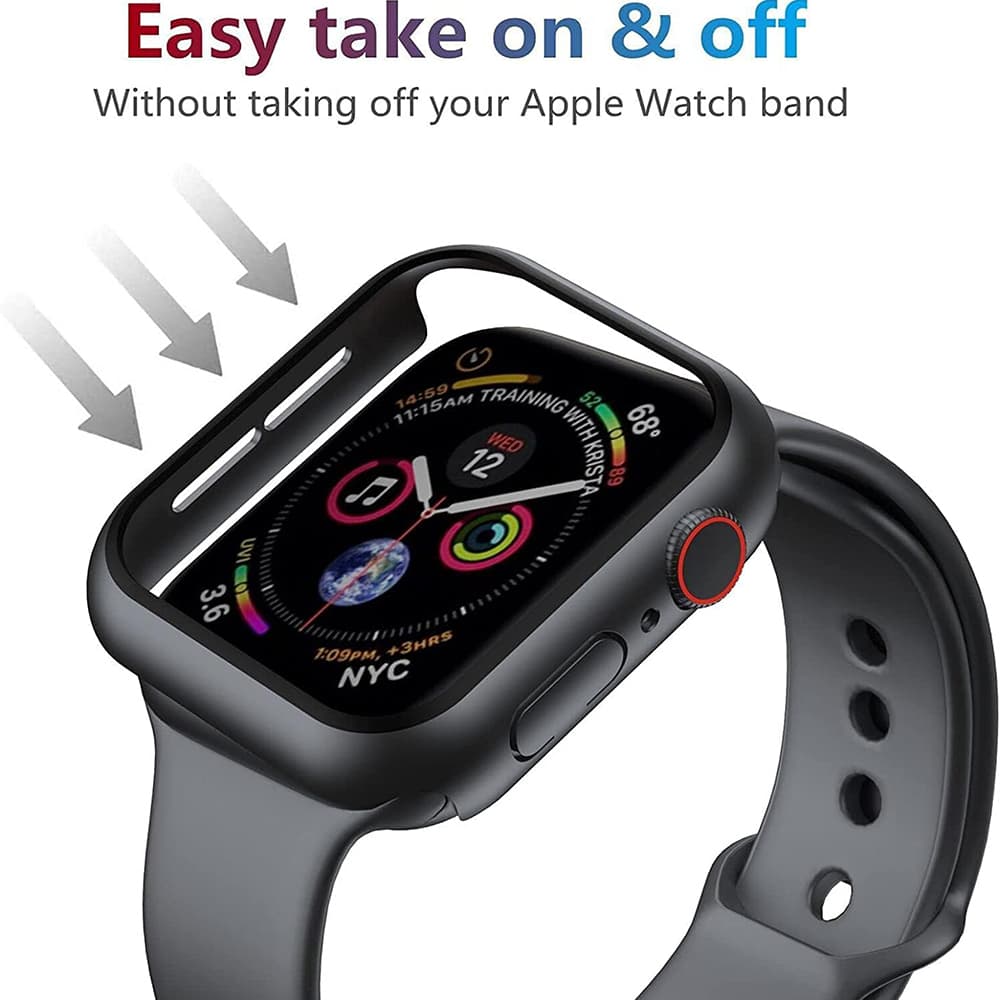 Techsuit Defense360 Pro pro Apple Watch 4 5 6 SE (40mm) černá - náhled 3