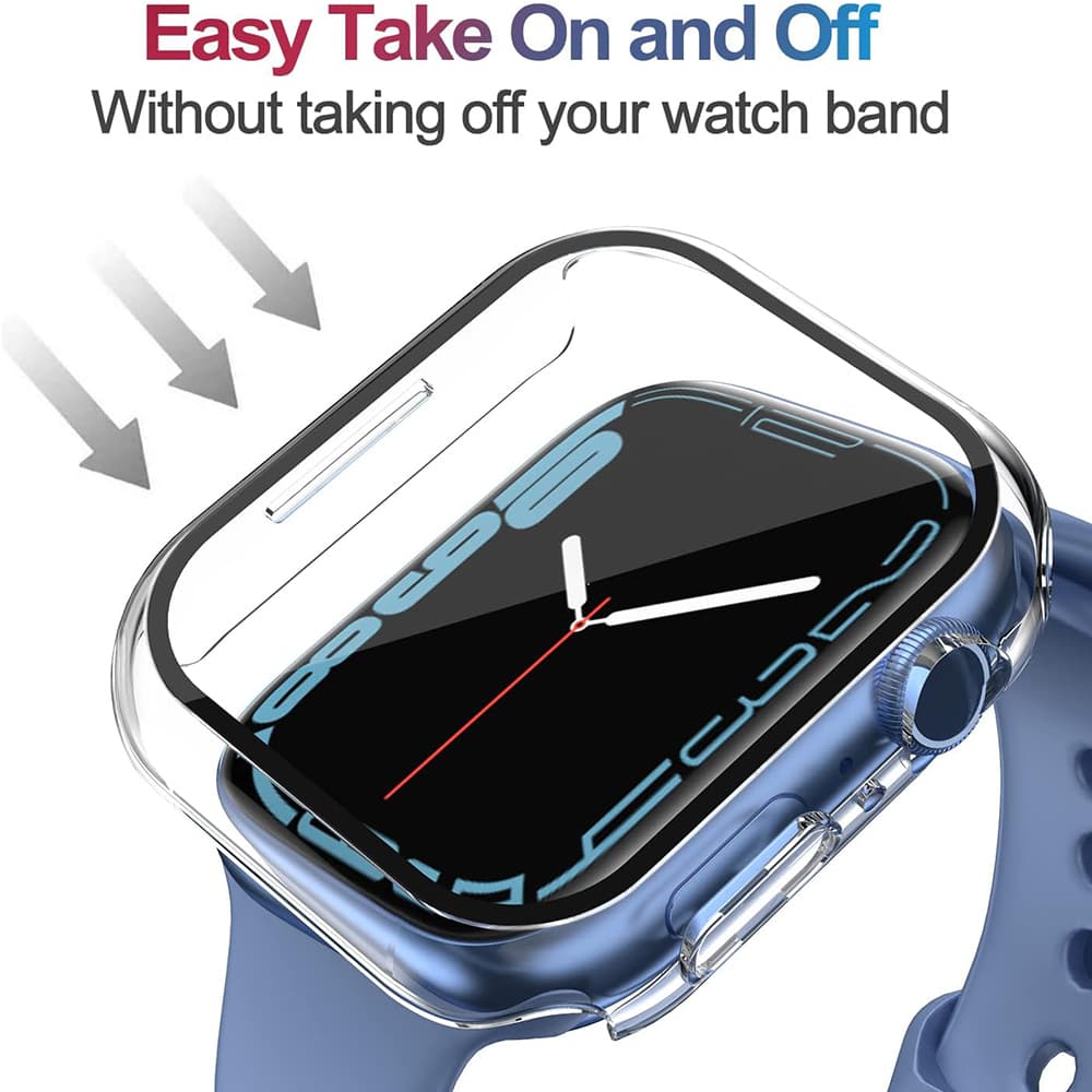 Techsuit Defense360 Pro Apple Watch 7 (45mm) průhledný obal - náhled 3