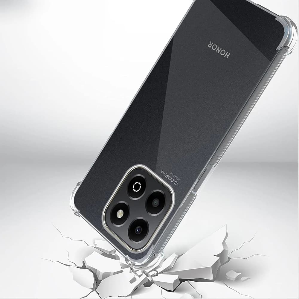 Techsuit Shockproof průhledný silikon Honor X6b průhledný - náhled 3