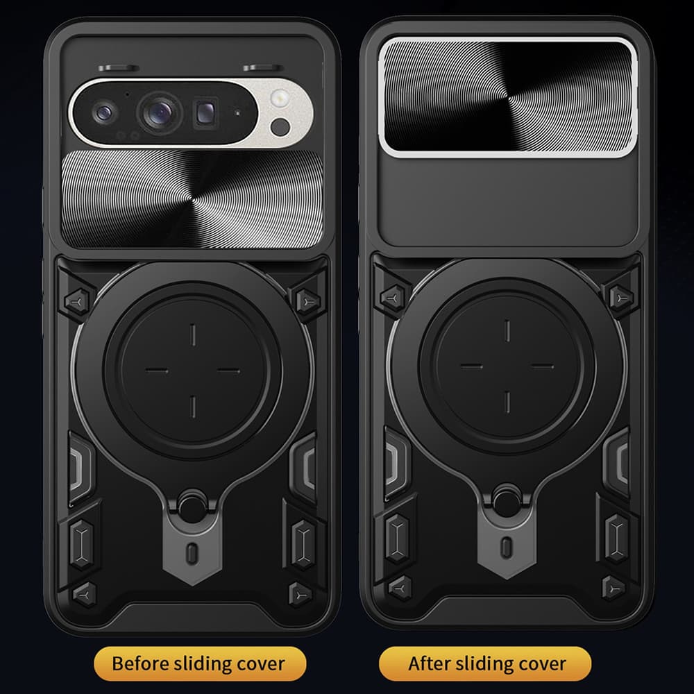 Techsuit CamGuard Pro Google Pixel 9 9 Pro Černá - náhled 3