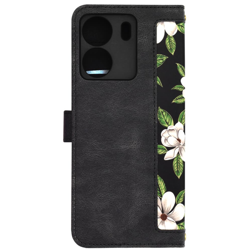 Techsuit FlipCraft Xiaomi Redmi 13C Poco C65 FlowersDawn - náhled 3