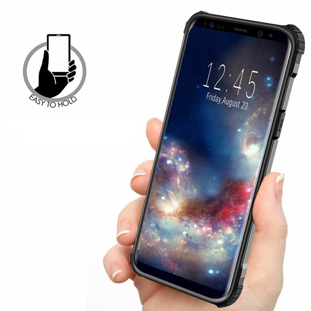Techsuit Hybridní pouzdro Samsung Galaxy S6 G920 Black - náhled 3