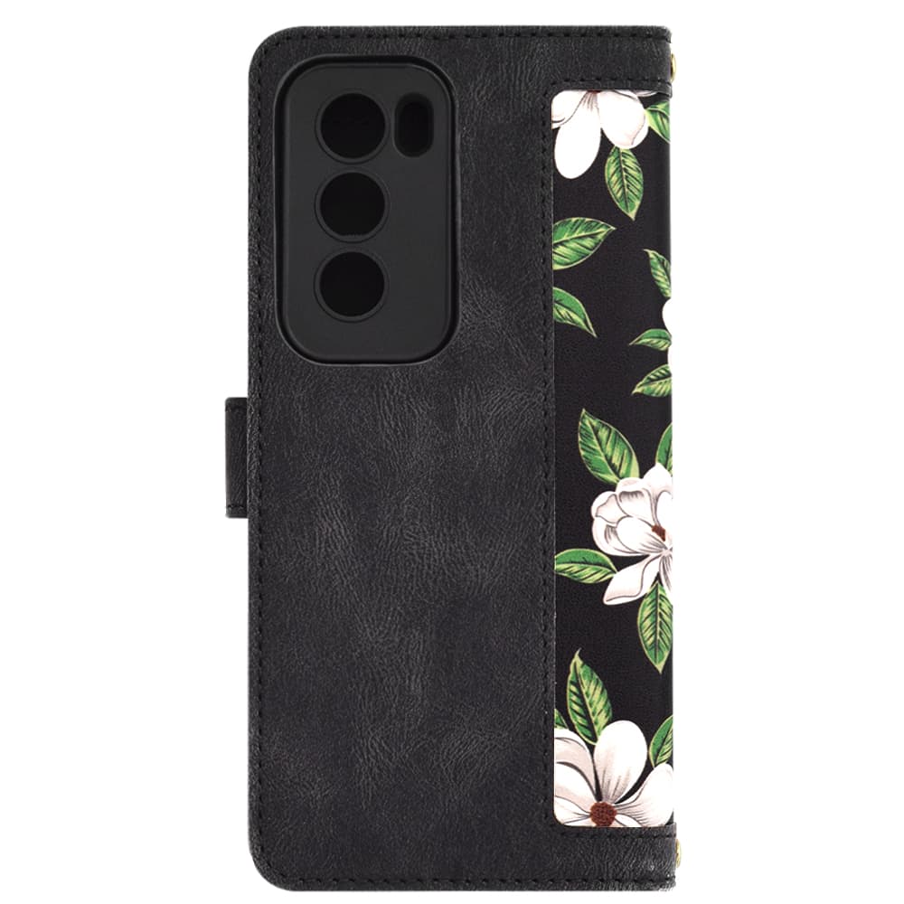 Techsuit FlipCraft obal Oppo Reno12 Pro Flowers of the Dawn - náhled 3
