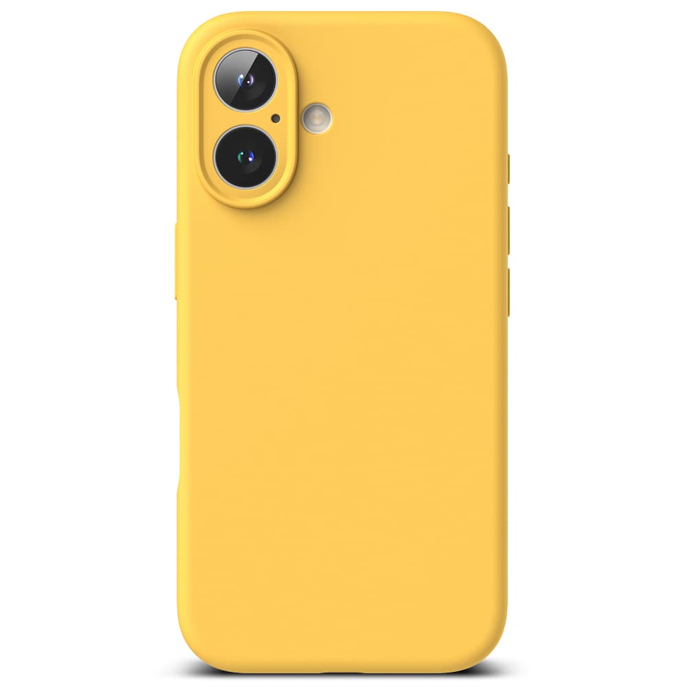 Ringke Silicone Magnetic MagSafe pro iPhone 16 Plus žlutý - náhled 3